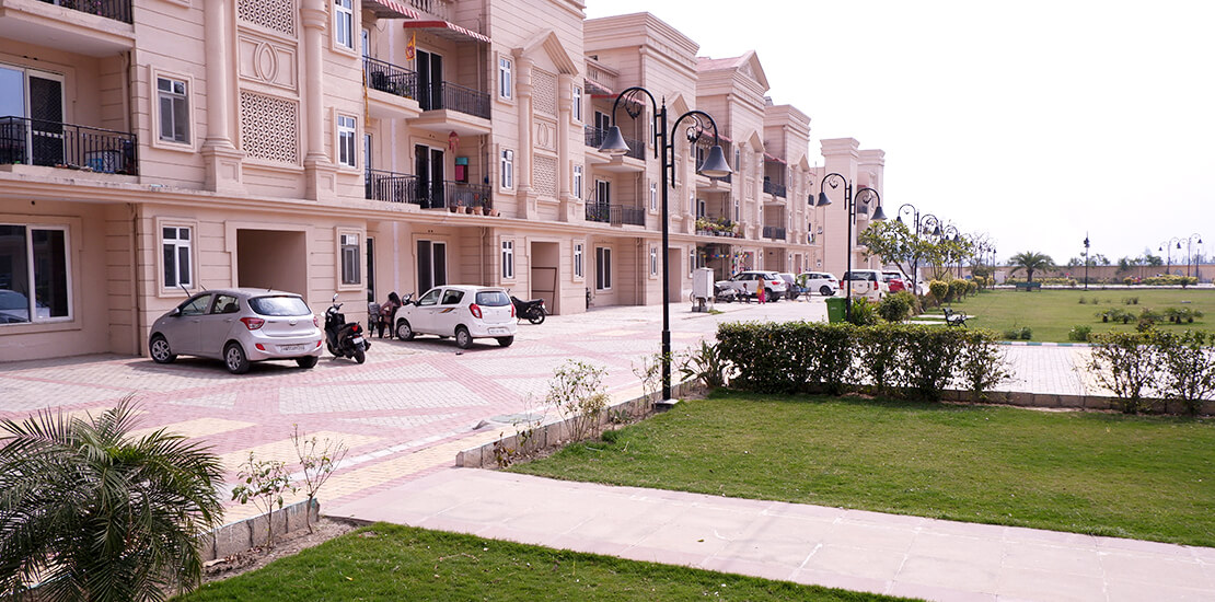  Parking Area  - Sunrise Premium Residential Floors at Signature Global