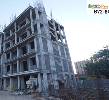 Construction Update – Signature Global City 92 – Buy RERA Registered Projects in sector 92 Gurgaon