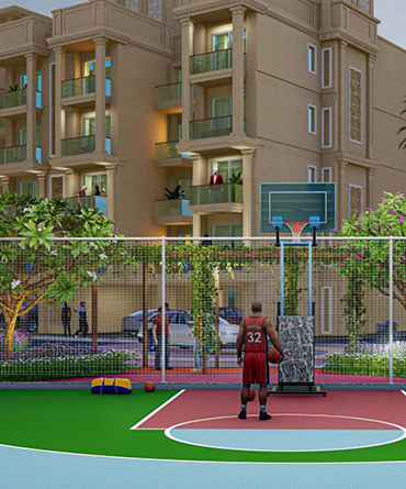 Signature Global City 37D Luxury Homes- Basketball Court