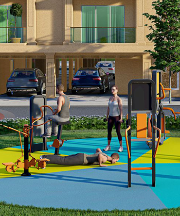 Signature Global City 37D Luxury Homes -outdoor gym