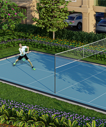 Signature Global City 37D Luxury Homes -badminton court