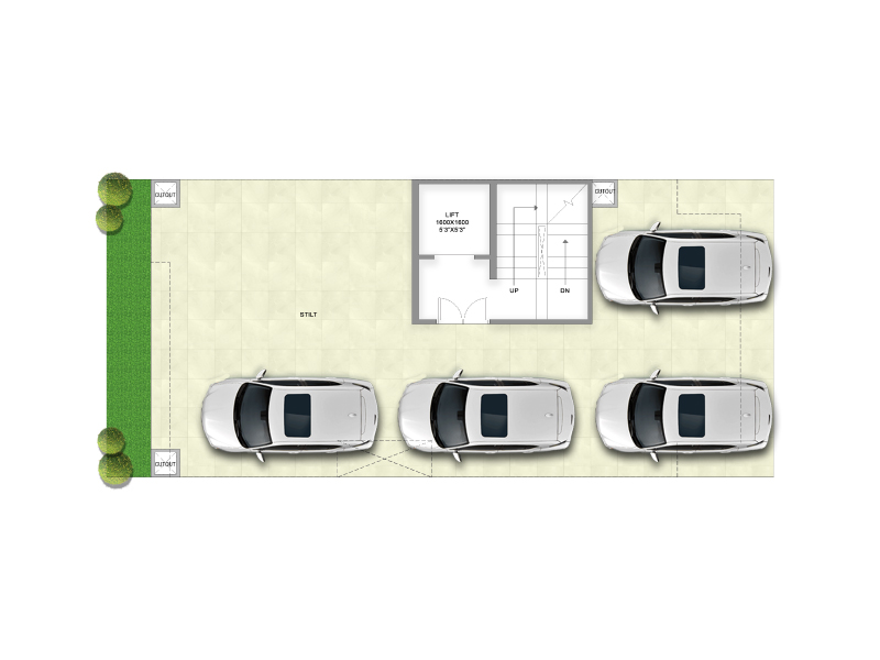 Signature Global Millennia Affordable house - Floor Plan