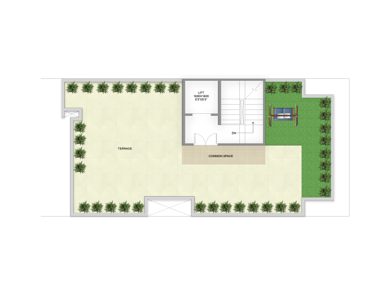 Signature Global Millennia Affordable house - Floor Plan