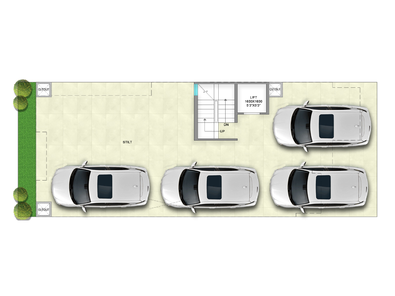 Signature Global Millennia Affordable house - Floor Plan