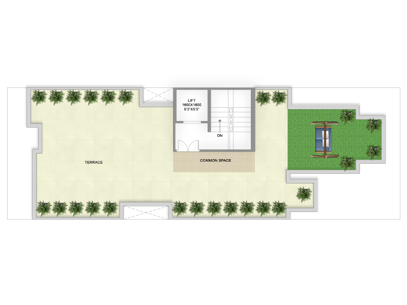 Signature Global Millennia Affordable house - Floor Plan
