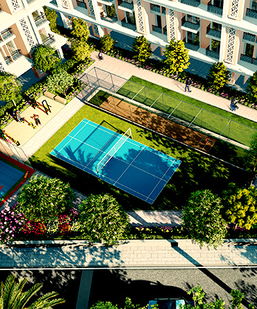 Signature Global City 81 Luxury Homes - Badminton Court