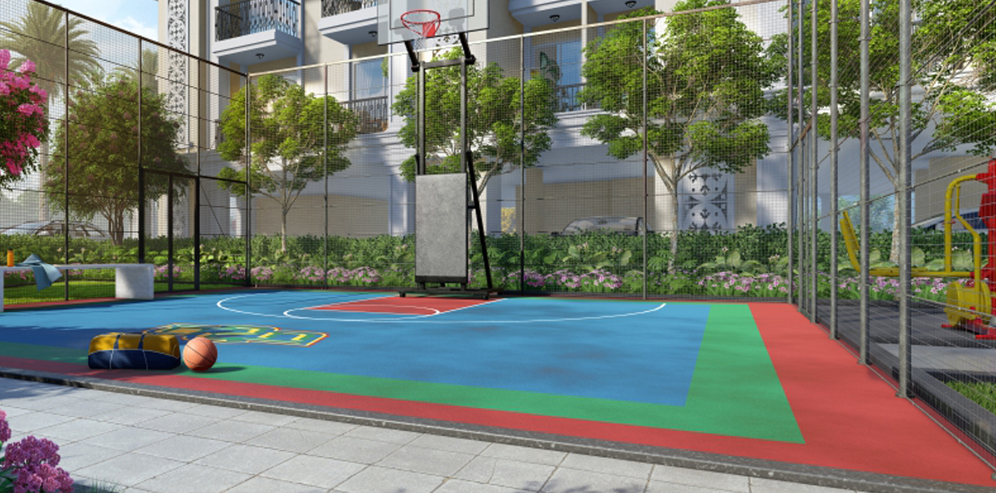 Signature Global City 81 Luxury Homes -basketball court