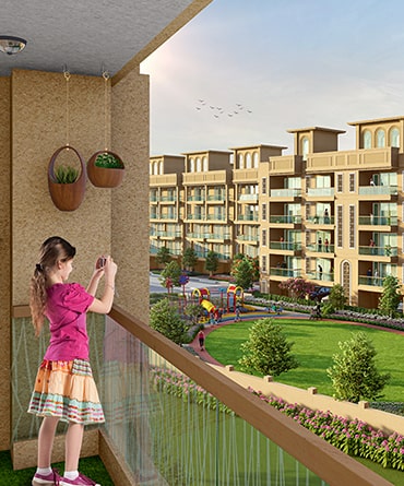 Amenities – Wide Balcony – Premium independent floors in Gurgaon – Signature Global City 92