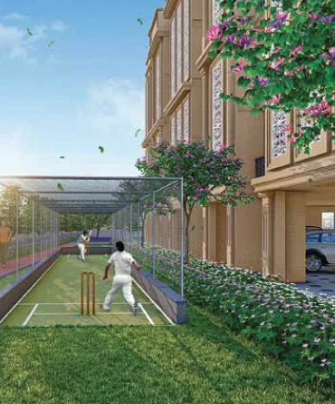 Amenities – Dedicated Cricket net – Luxury residential flats in Gurgaon – Signature Global City 92