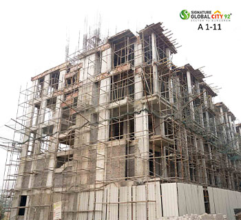 Construction Update – Signature Global City 92 – Buy RERA Registered Projects in sector 92 Gurgaon