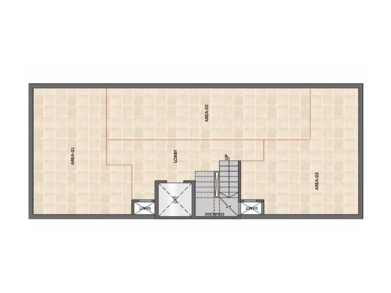 Project Unit Plans – Type A (3 BHK Flats + Toilets) buy flat in Gurgaon– Basement Plan – Signature Global City 92