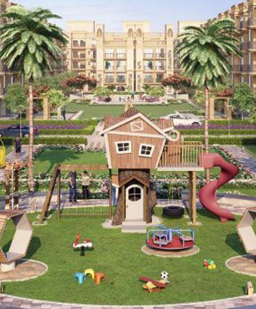 Amenities – Children’s Play Area in 2&3 bhk luxury flats for sale in signature global park 4&5 in  sector 36, Sohna, South of Gurugram.
