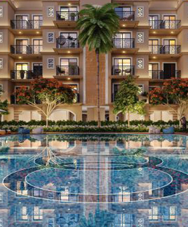 Amenities – Swimming Pool in 2&3 bhk luxury flats for sale in signature global park 4&5 sector 36, Sohna, South of Gurugram.
