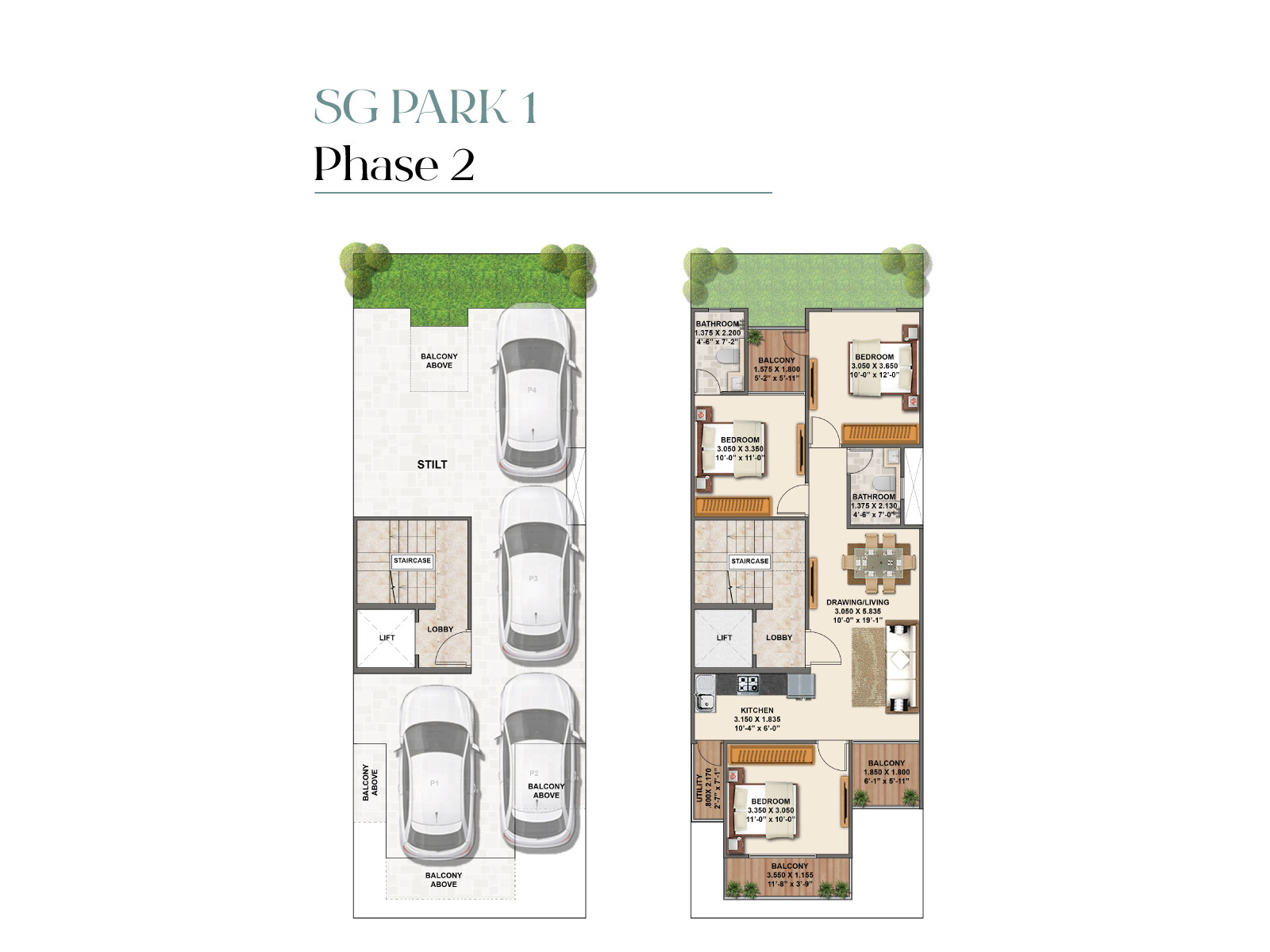 Signature Global Park Premium Floor - Unit Plan