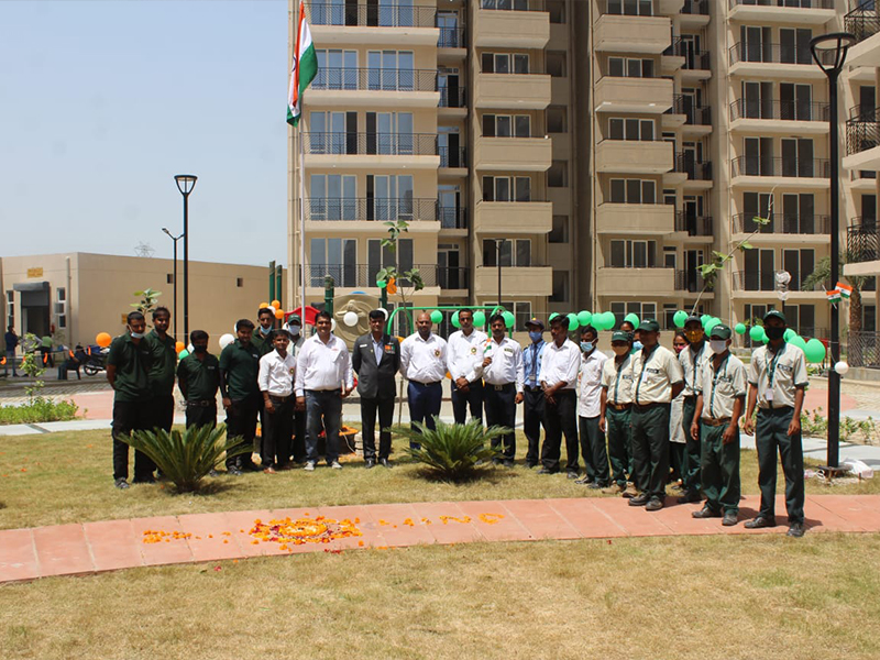 Signature Global City 103 Affordable Housing - Independence Day Celebration