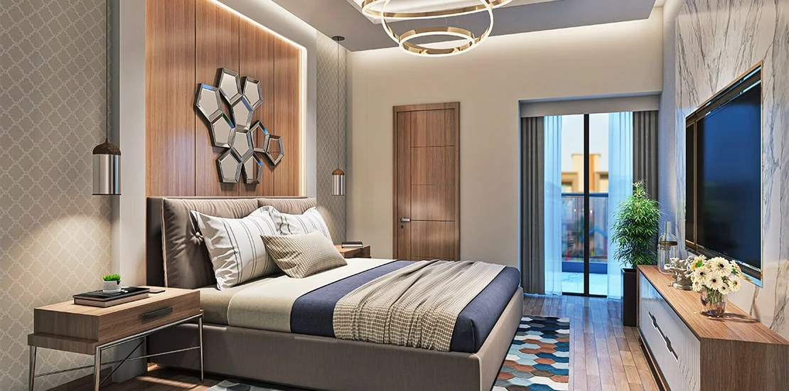 Premium Master Bedroom in 2 BHK Luxury  flats for sale in Gurgaon at Signature Global City 37D 2