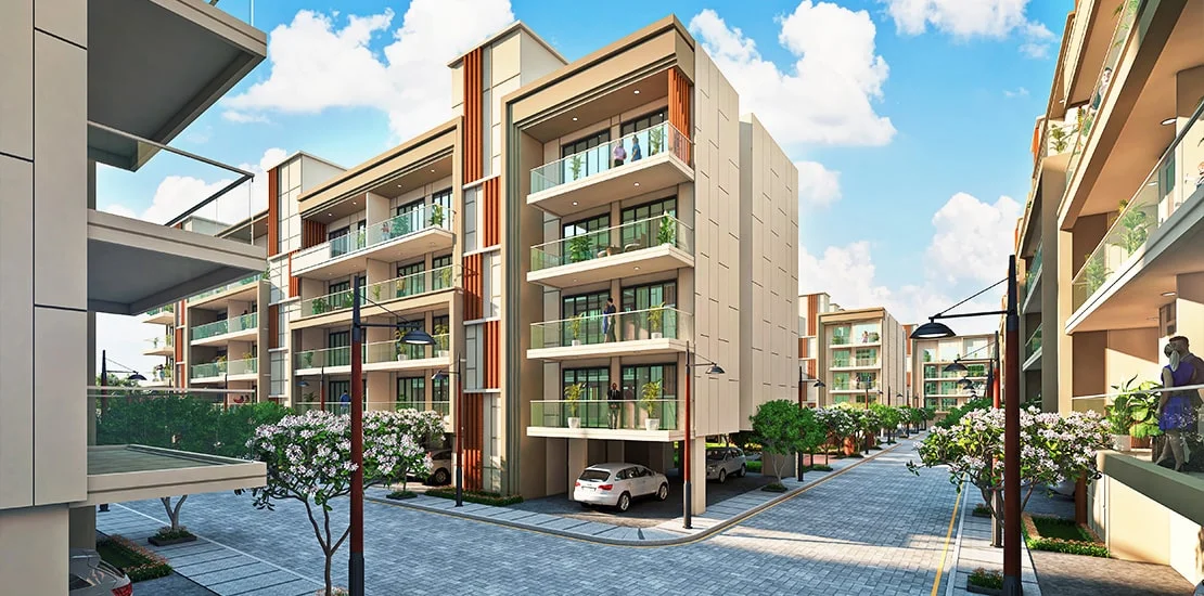 Buy 2 BHK Residential Low Rise Premium Independent Floors building at Signature Global City 37D 2
