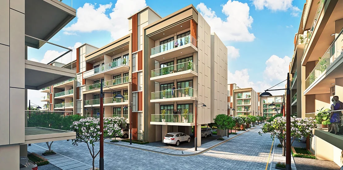 Buy 2 BHK Residential Low Rise Premium Independent Floors building at Signature Global City 37D 2
