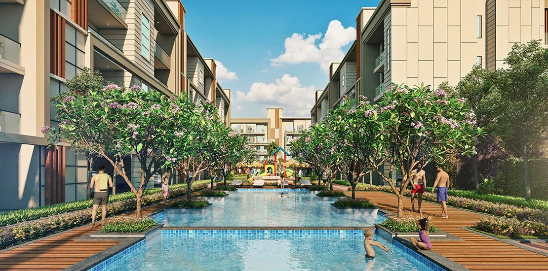 Infinite Swimming Pool in Residential Societies in Gurgaon at Signature Global City 37D 2
