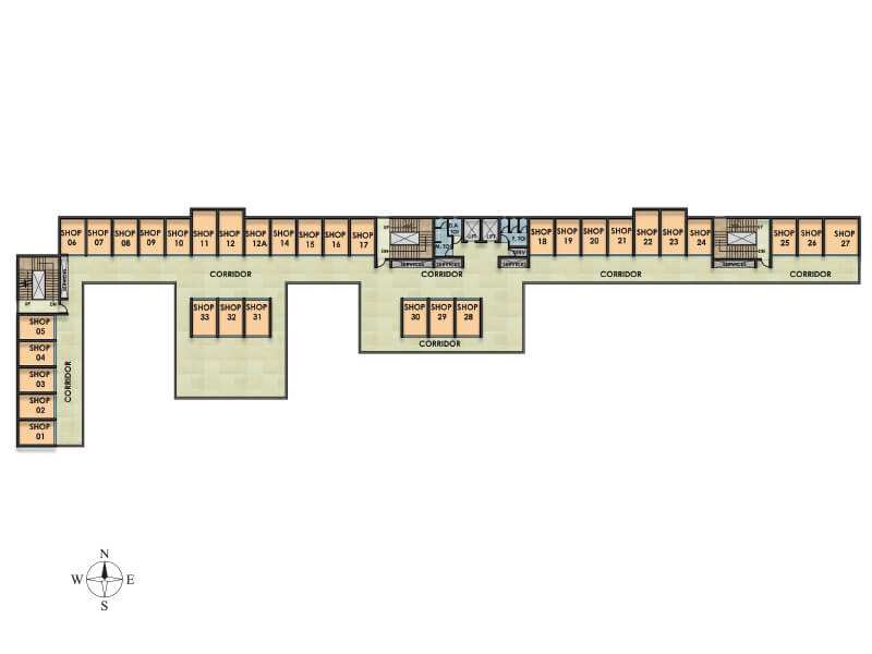 First floor plan - Signum 88 A