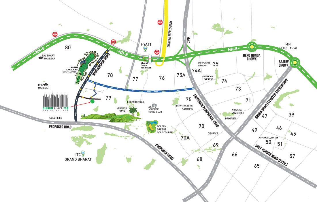 Signum Plaza 79B - Location Map