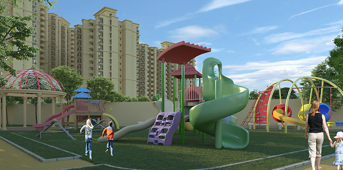 Signature global  Superbia Affordable House - Children Play Ground 