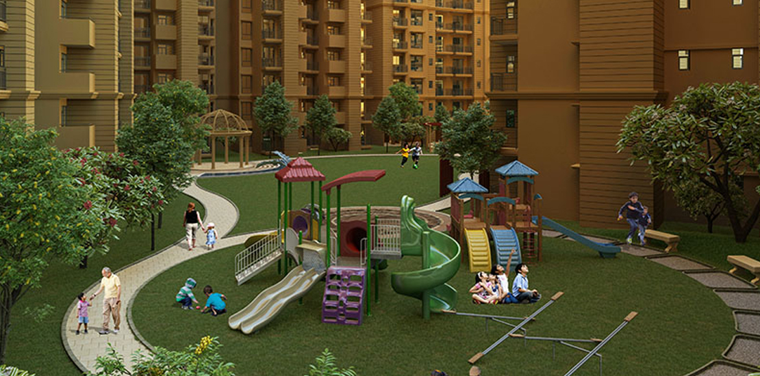 Signature global  Superbia Affordable House - Children Play Ground 