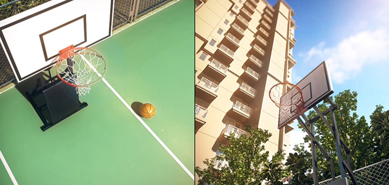Signature global The Millennia Affordable House - Basketball Court