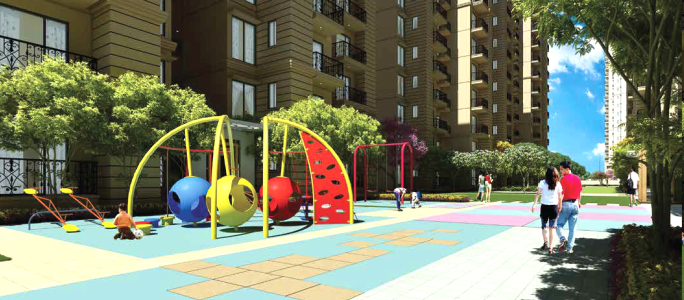 Kid’s Play Area – Affordable housing society in sector 37D Gurgaon - Signature Global The Millennia 3